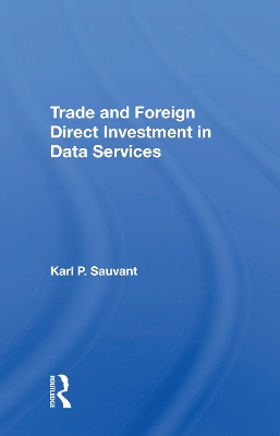 Trade And Foreign Direct Investment In Data Services book