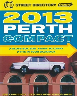 UBD Gregory's Perth Compact Street Directory 2013 book