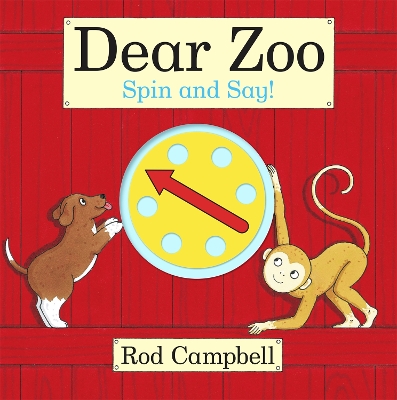 Dear Zoo Spin and Say book