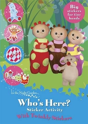 Who's Here? Twinkly Stickers book