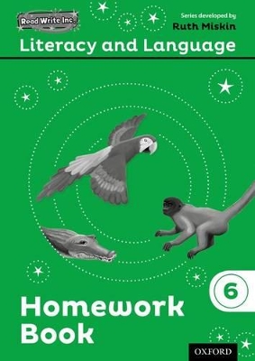 Read Write Inc.: Literacy & Language: Year 6 Homework Book Pack of 10 book