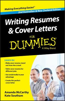 Writing Resumes and Cover Letters For Dummies - Australia / NZ book