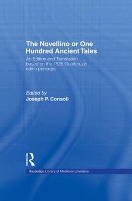 Novellino, or, One Hundred Ancient Tales book