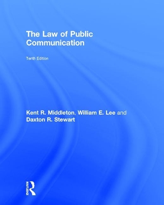 Law of Public Communication by William E. Lee