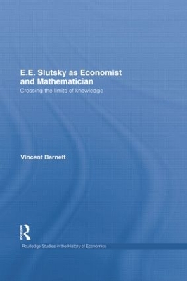 E.E. Slutsky as Economist and Mathematician book