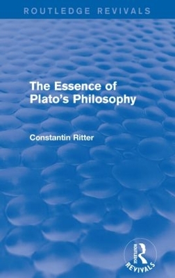 Essence of Plato's Philosophy book