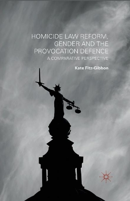 Homicide Law Reform, Gender and the Provocation Defence by Kate Fitz-Gibbon