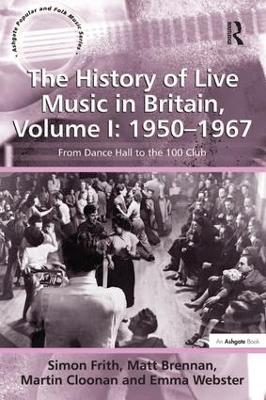 History of Live Music in Britain book