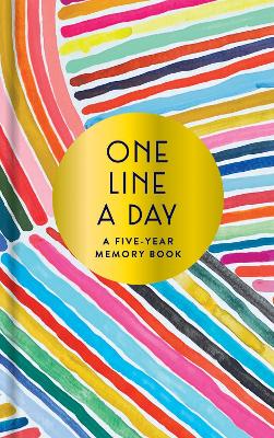 Rainbow One Line a Day: A Five-Year Memory Book book