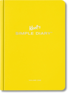 Keel's Simple Diary Volume One (yellow) book