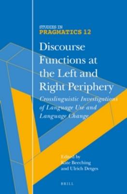 Discourse Functions at the Left and Right Periphery book