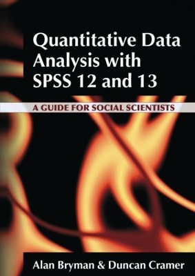 Quantitative Data Analysis with SPSS 12 and 13 book