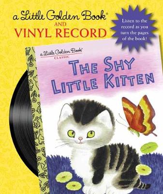 The Shy Little Kitten Book and Vinyl Record by Cathleen Schurr