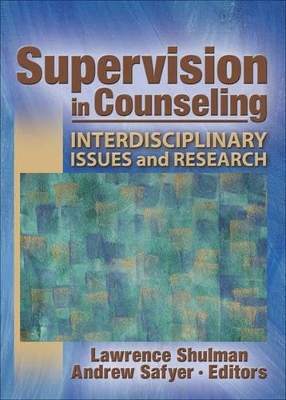 Supervision in Counseling book