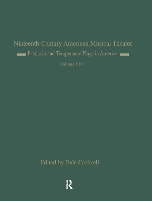 Pasticcio and Temperance Plays in America book