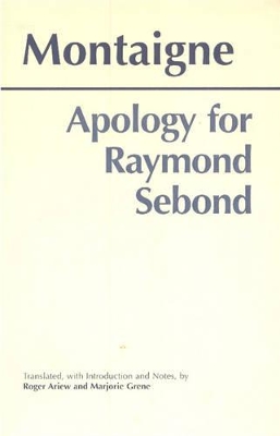 Apology for Raymond Sebond book