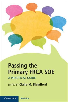 Passing the Primary FRCA SOE book