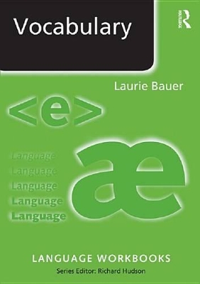 Vocabulary by Laurie Bauer
