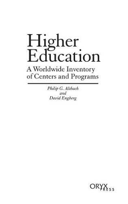 Higher Education book