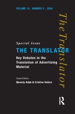 Key Debates in the Translation of Advertising Material book