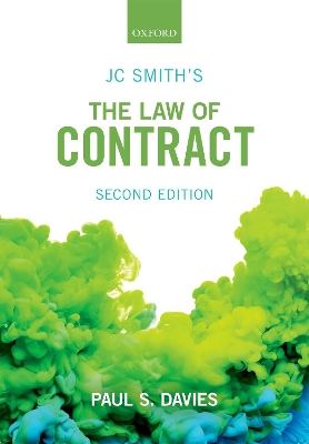 JC Smith's The Law of Contract by Paul S. Davies