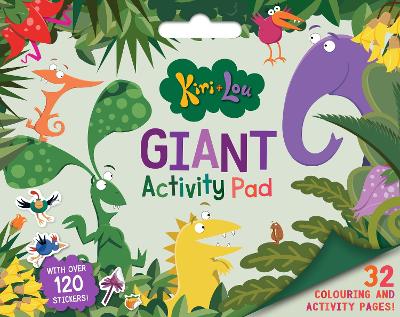 Kiri + Lou: Giant Activity Pad book
