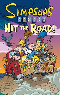 Simpsons Comics Hit the Road! book