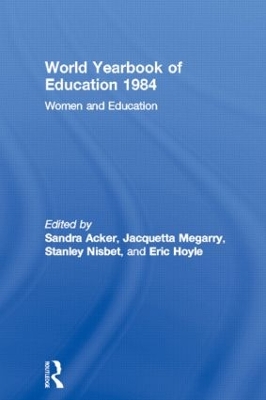 World Yearbook of Education 1984 book