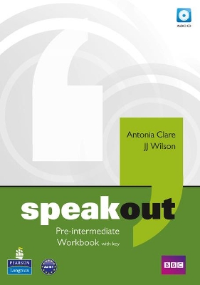 Speakout Pre-Intermediate Workbook with Key for pack by J. Wilson