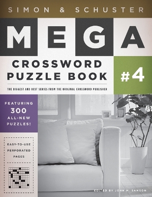 Simon & Schuster Mega Crossword Puzzle Book #4 book
