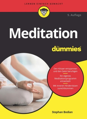 Meditation für Dummies book