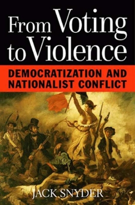 From Voting to Violence book