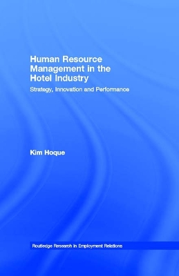 Human Resource Management in the Hotel Industry book