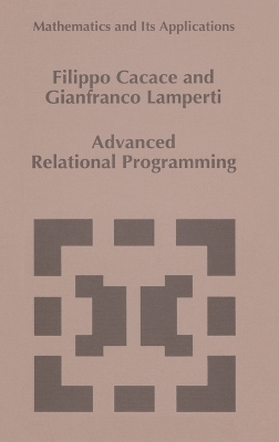 Advanced Relational Programming book