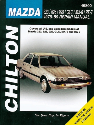 Mazda 323, 626, 929, RX7 (Including Montrose and 2000) (1978-89) book
