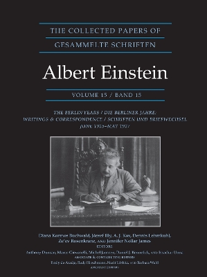 Collected Papers of Albert Einstein, Volume 15 book