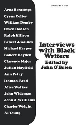 Interviews with Black Writers book