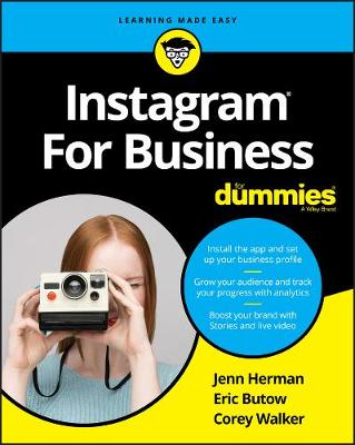Instagram For Business For Dummies by Jenn Herman
