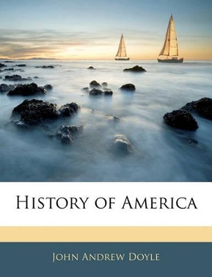 History of America book