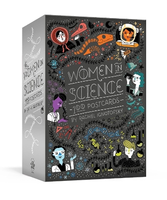 Women In Science 100 Postcards by Rachel Ignotofsky