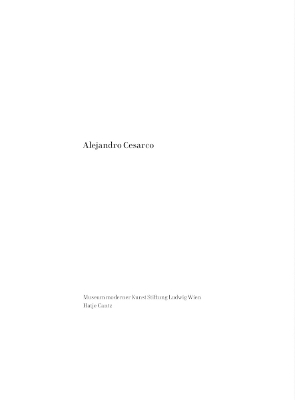 Alejandro Cesarco book