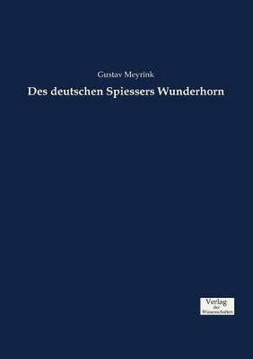 Des deutschen Spiessers Wunderhorn book