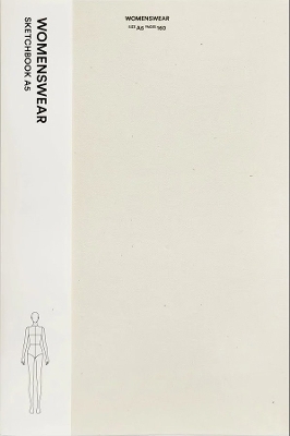 Fashionary Womenswear Sketchbook A5 book