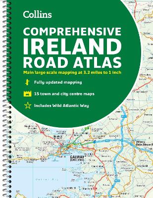 Comprehensive Road Atlas Ireland book