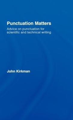 Punctuation Matters book