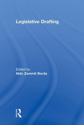 Legislative Drafting by Aldo Zammit Borda