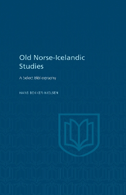 Old Norse-Icelandic Studies book