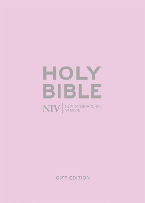 NIV Pocket Pastel Pink Soft-tone Bible book