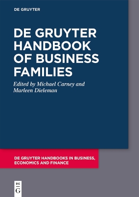 De Gruyter Handbook of Business Families book