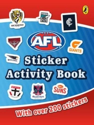 AFL Sticker Activity Book by AFL